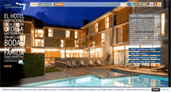 Desktop Screenshot of hoteltierradebiescas.com